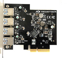 4-Port USB 3.2 (5Gb/s) PCIe Expansion Card for Mac Pro & PC