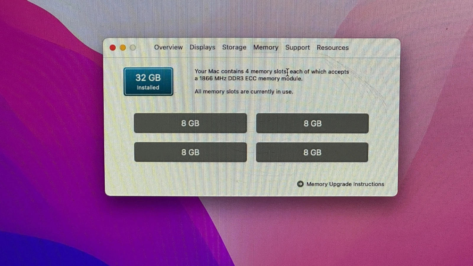 Apple Mac Pro Quad Core 3.7 GHz D300, 32GB Ram, 500 GB SSD - Monterey