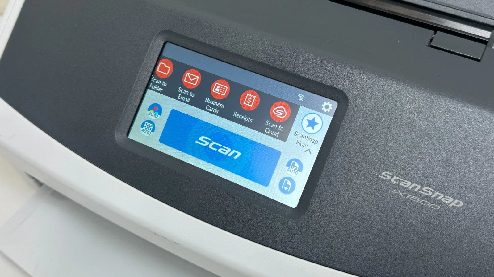Fujitsu ScanSnap iX1500 Color Duplex Document Scanner Touch Screen (Complete)