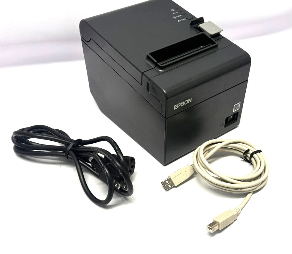 Epson TM-T20 M249A USB POS Receipt Printer Complete Bundle Grey Epson TM-T20 M249A USB POS Receipt Printer Complete Bundle Grey