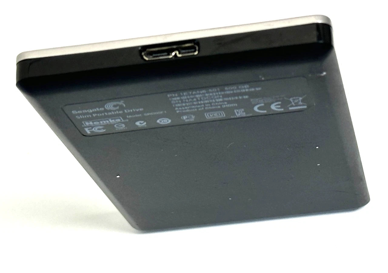 Seagate 1E7AN6-201 Slim Portable External Hard Drive SRD00F1 / 500 GB