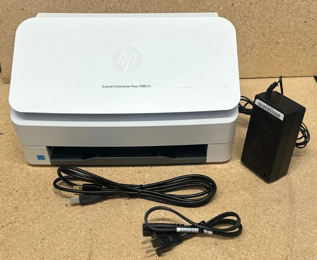 HP ScanJet Enterprise Flow 7000 s3 Sheet-feed Scanner | Complete Bundle