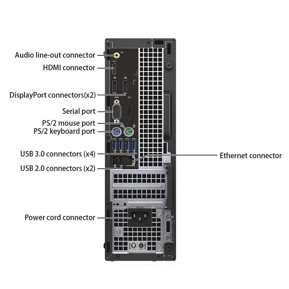 Dell OptiPlex 7050 SFF Core i5-7600 3.5 GHz up to 64GB RAM and 2TB SSD
