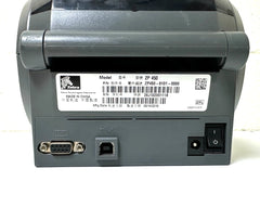 Zebra ZP450 Thermal Label Printer with USB & Serial Port + Power & Cables