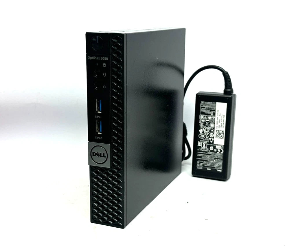 Dell Mini Desktop PC Core i5 (7th Gen) 2.8 GHz, 8 GB Ram, 500GB SSD, Win 11 Pro
