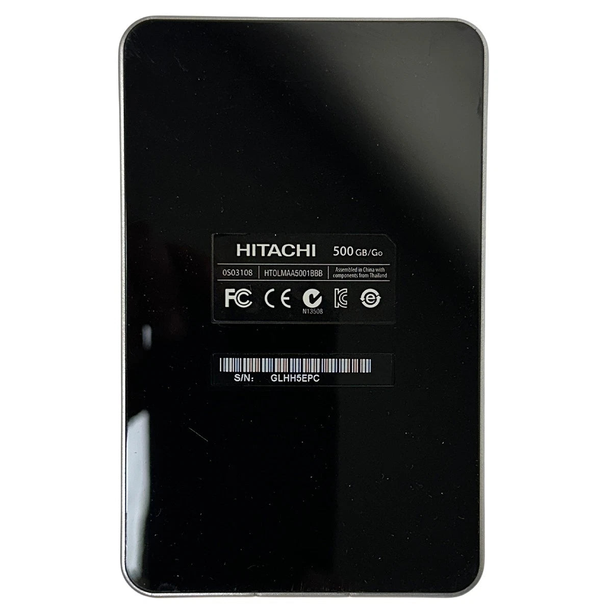 Hitachi Touro Portable External Hard Drive USB 3 /0S03108 / 500 GB