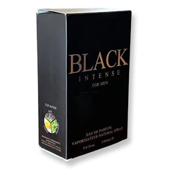 BLACK INTENSE for Men Eau de Parfum for Men - 3.4 Fl Oz - Perfect blend of Sa...
