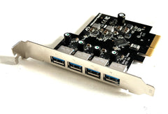 4-Port USB 3.2 (5Gb/s) PCIe Expansion Card for Mac Pro & PC