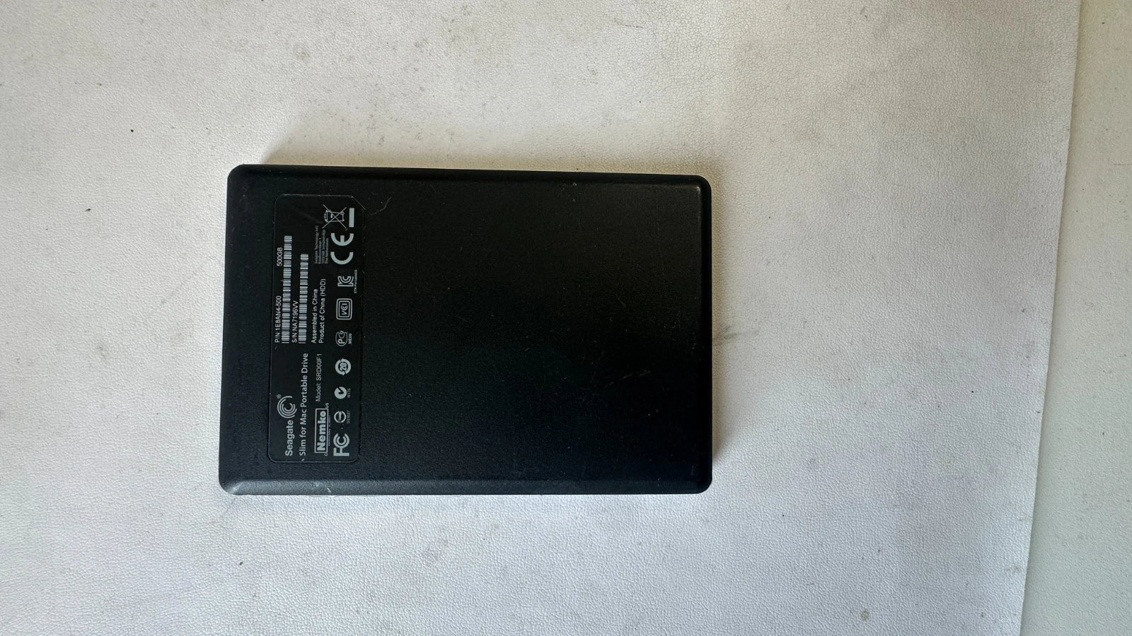 Seagate Expansion Portable External Hard Drive / Silver for Mac 500GB #SRD00F1