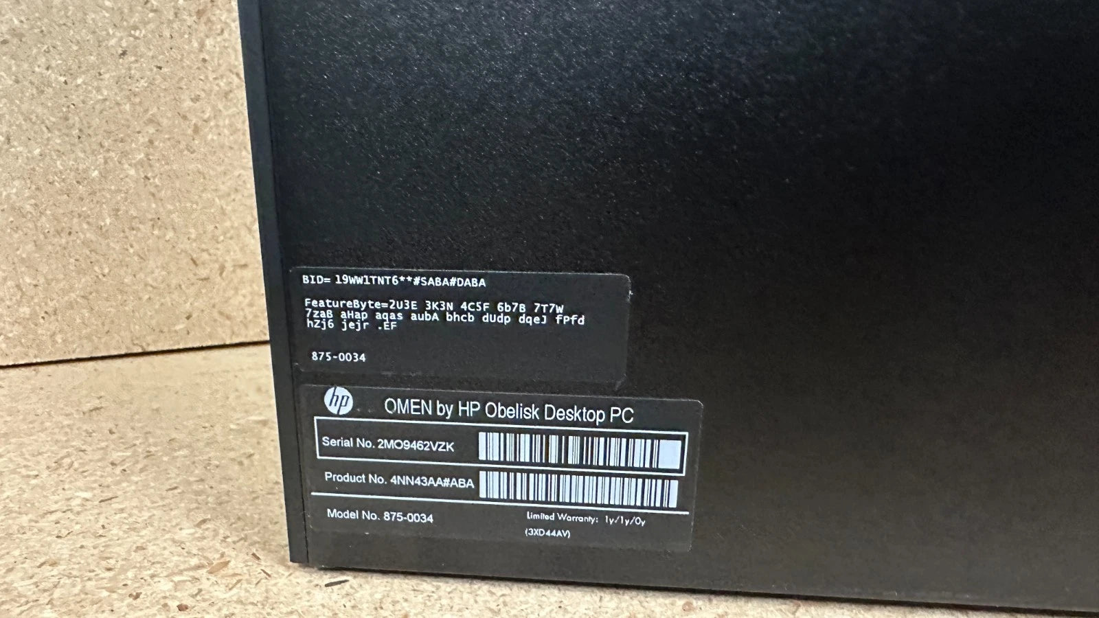 HP OMEN Gaming Desktop i7-9th Gen 3.0GHz 16GB, NVMe 500 GB, GTX 1660, Win 11
