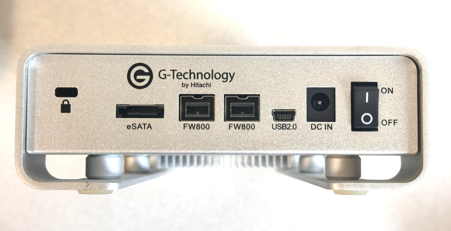 G-Technology G-Drive 1 TB External Hard Drive, eSATA, USB 2.0, FireWire