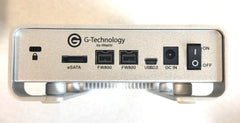 G-Technology G-Drive 1 TB External Hard Drive, eSATA, USB 2.0, FireWire