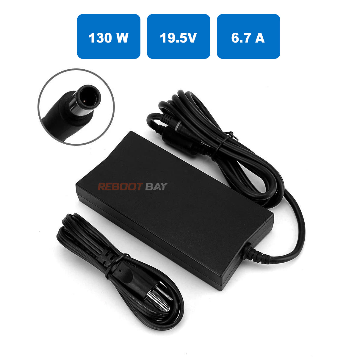 Dell DA130PE1-00 130W 19.5V 6.7A AC Adapter Charger 7.4mm OEM