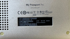 WD My Passport Pro Portable External Hard Drive 2TB Thunderbolt, WDBRMP0020DBK
